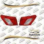 خطر عقب لکسوس ES350 برند اصلی جنیون پارتس یک جفت با بهترین قیمت و بهترین کیفیت در فروشگاه یدکی چی مرکز فروش تخصصی کمک فنر و قطعات یدکی تویوتا و لکسوس